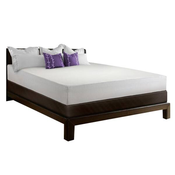 Soft-Tex Deluxe 8 in. Smooth Top Cal King-Size Memory Foam Mattress
