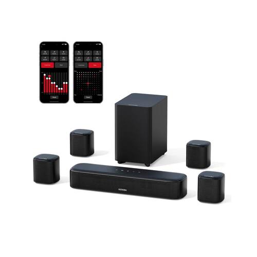 Aura A40 16 Channel Bluetooth Soundbar for Smart TV, W