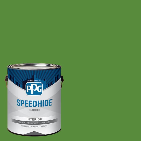1 gal. PPG1223-7 Antique Green Eggshell Interior Paint