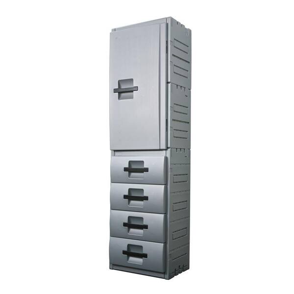 Inter-LOK Storage Systems 23 in. Wide 4 Drawer Cabinet-DISCONTINUED