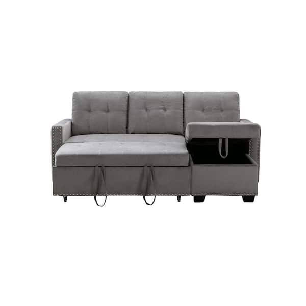 Seat Sectional Sofa L Shape Bed