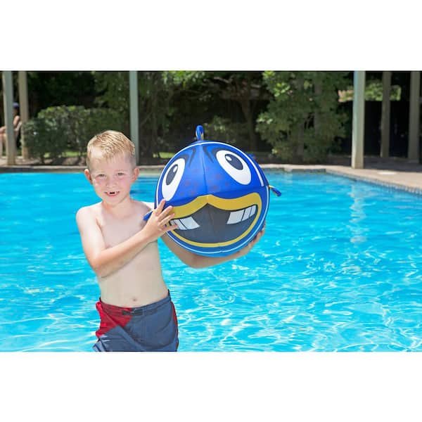 Fish Swimming Pool Beach Ball, Blue