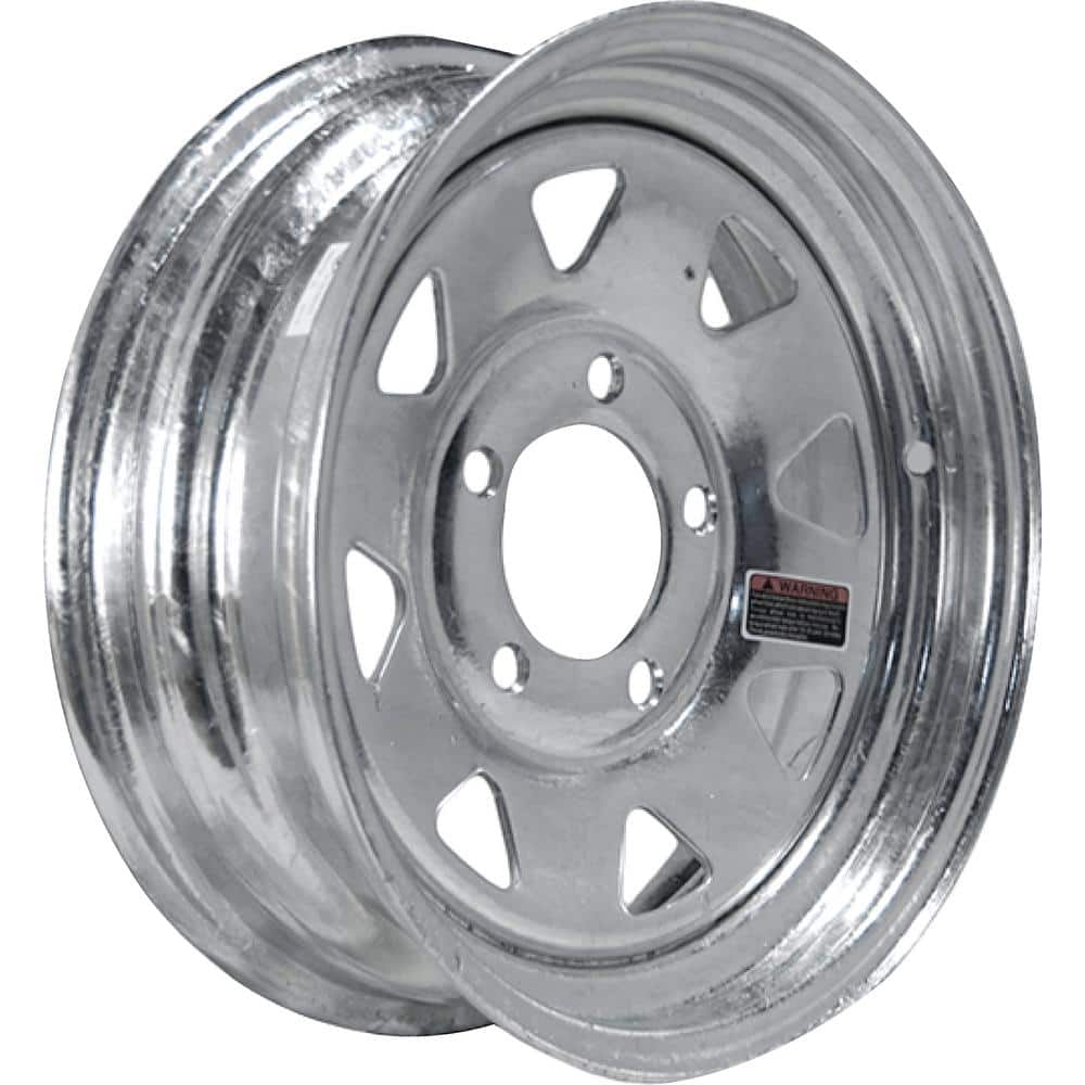 UPC 787558205247 product image for 2150 lb. Load Capacity Galvanized Eight Spoke Steel Wheel Rim | upcitemdb.com