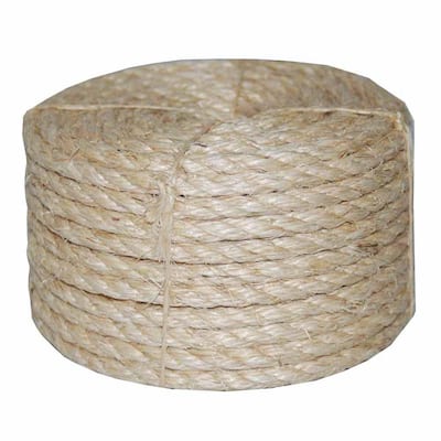 3/8 in. x 100 ft. Twisted Sisal Rope