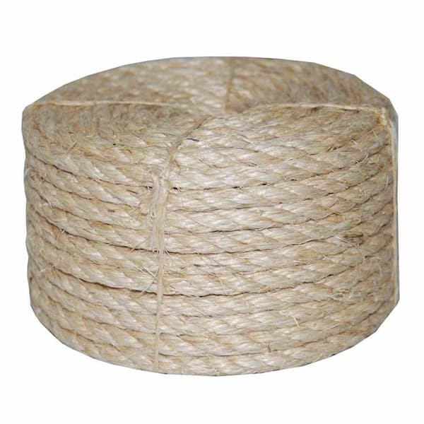 Evans Cordage Co 22-610 1/2 in T.W X 100 ft Twisted Sisal Rope 
