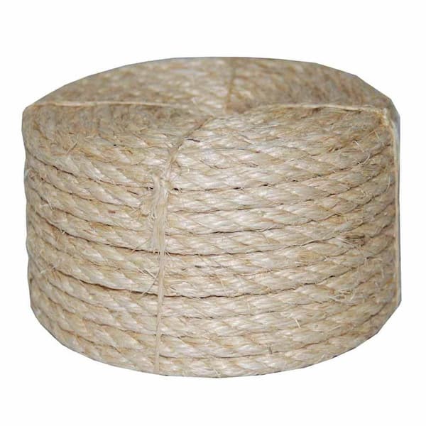  Rope 1 1/2 Inch 50 Feet Jute Rope, Heavy Duty Jute