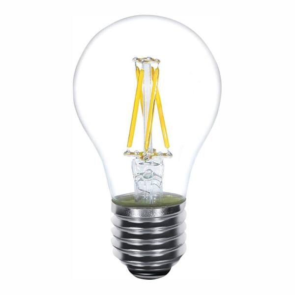 Kodak 40W Equivalent Warm White A19 Clear Filament Dimmable LED Light Bulb