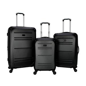 CHAMPS Traveler's 29 in., 25 in., 20 in. Blac Softside Luggage Set with ...