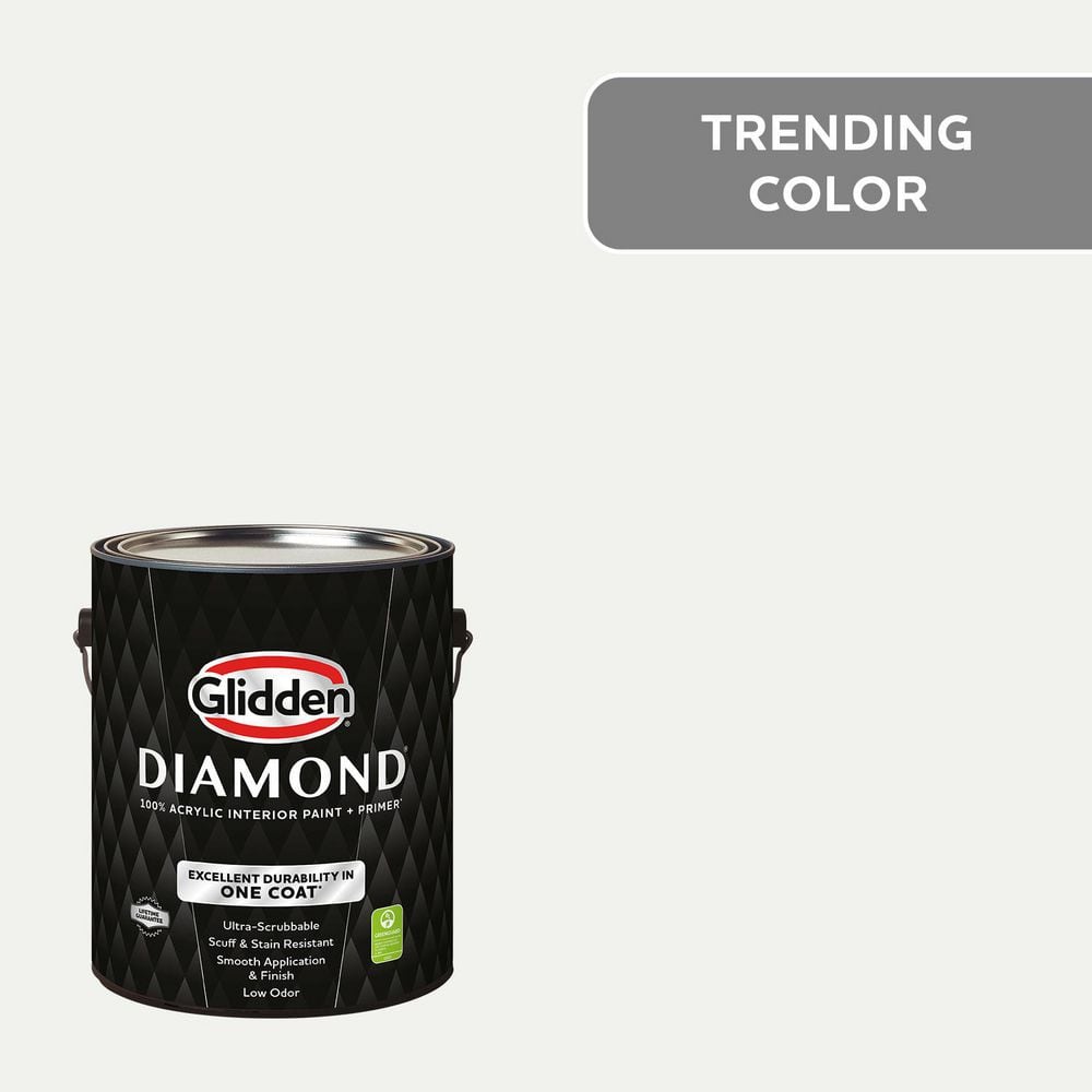 1 gal. PPG1001-1 Delicate White Semi-Gloss Interior Paint with Primer price history on PriceWatchPro