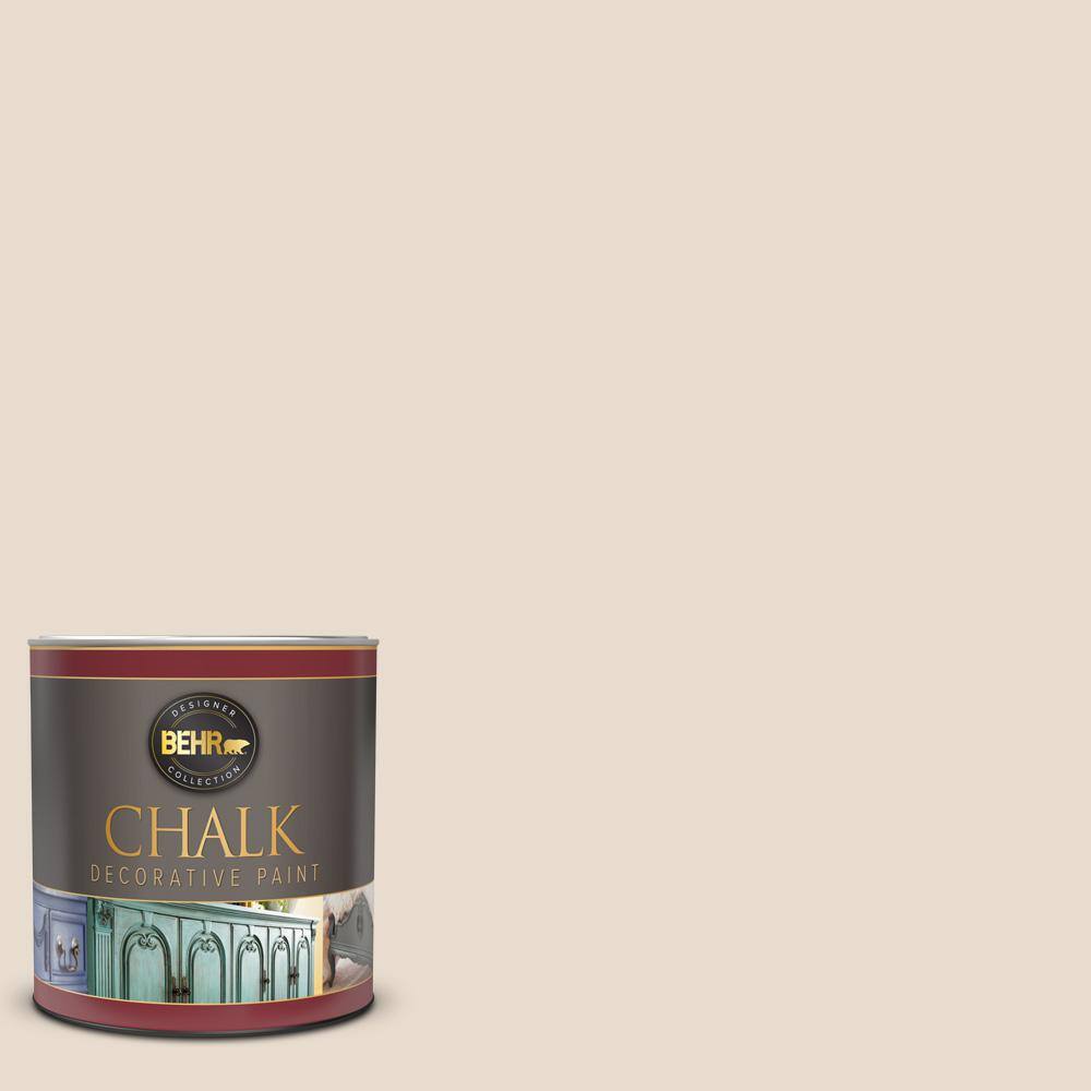 BEHR 1 qt. ORW11 White Mocha Interior Chalk Decorative Paint710004