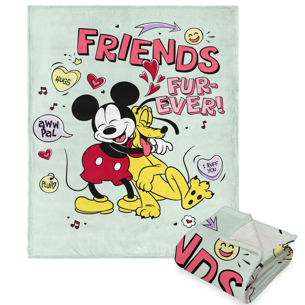 THE NORTHWEST GROUP Mickey Mouse Mickey and Goofy Friends Fur Ever