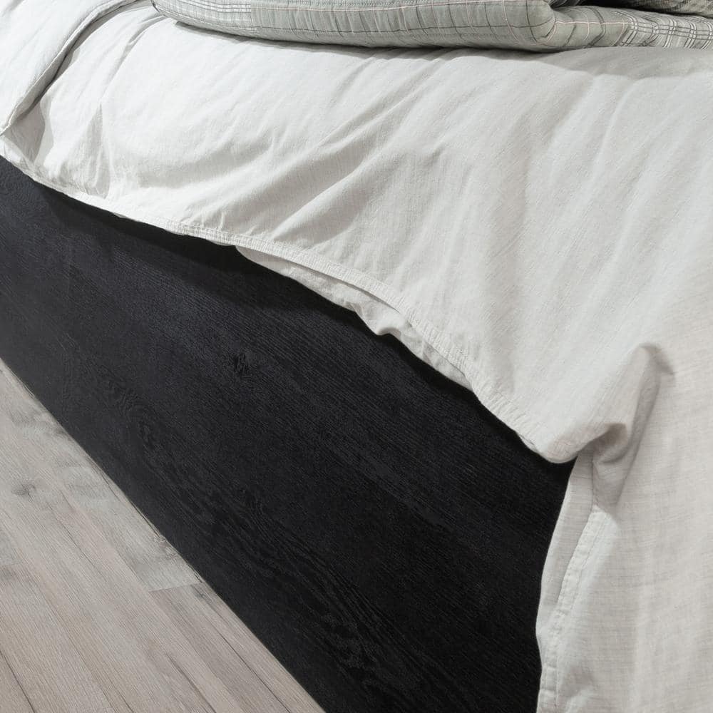 Raven Oak Twin Captain's Bed with Storage Drawers