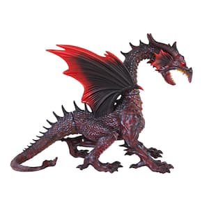 6 ft. Animated Giant Fire Dragon