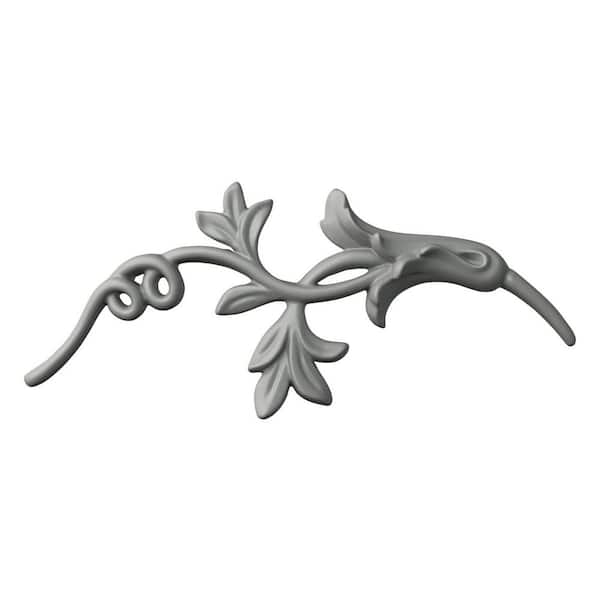 Ekena Millwork 0.63 in. x 3 in. x 7 in. Polyurethane Applique and Onlay Moulding