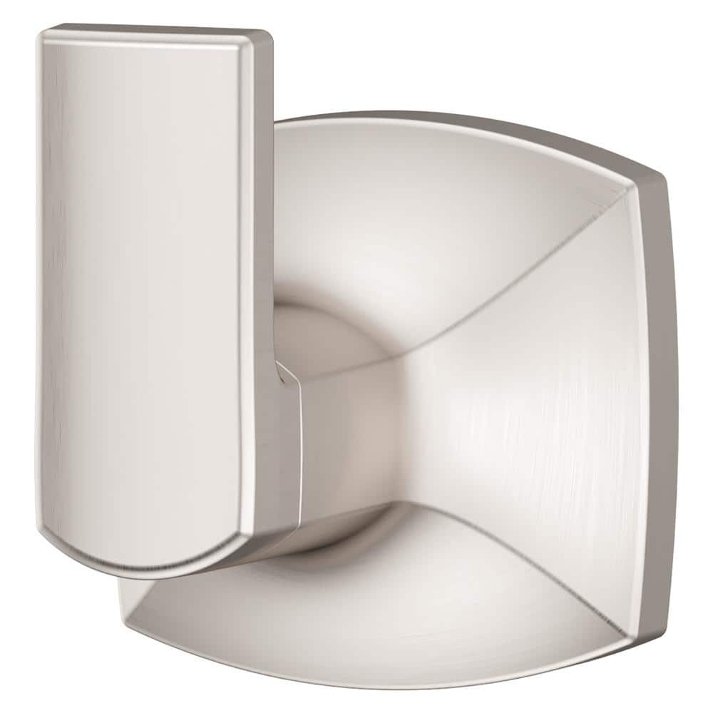 Vaneri Brushed Nickel Wall-Mounted Bathroom Towel Hook