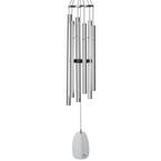 Signature Collection, Bells of Paradise, 44 in. Silver Wind Chime