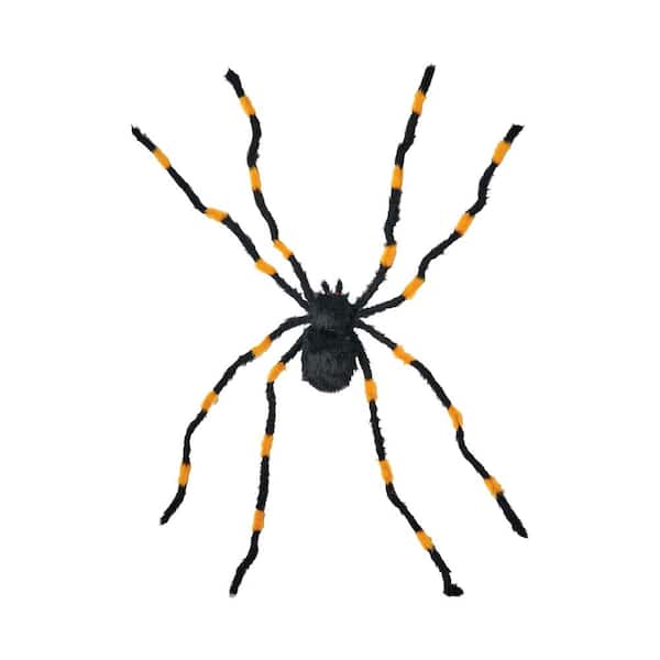 Unbranded 78 in. Giant Black and Orange Tarantula