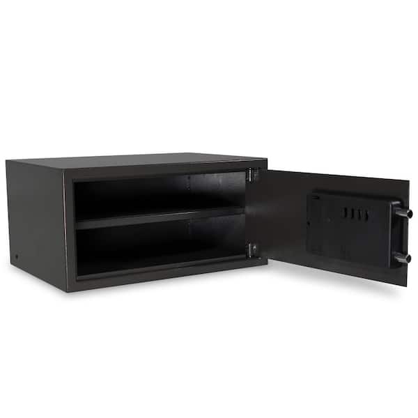 Home and Office 1.34 cu. ft. Security Vault with Electronic Lock, Dark Gray Hammertone Finish