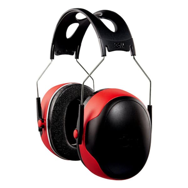 3M Lawn and Garden Pro-Grade Red and Black Cup Earmuff