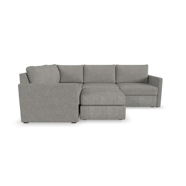 Radley 4 Piece Fabric Modular Sectional Sofa | Baci Living Room