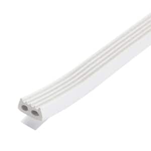 5/16 in. x 19/32 in. x 10 ft. White Premium Rubber Window Seal for Large Gaps