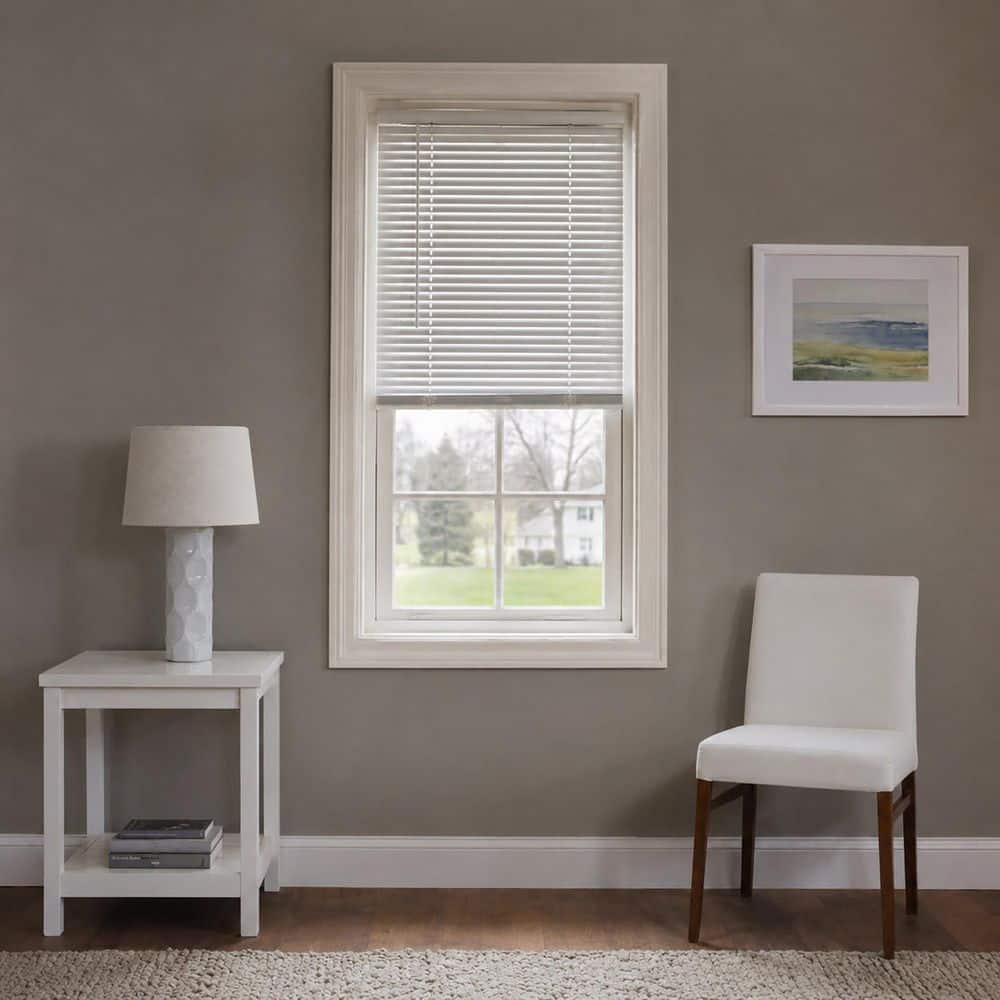 ACHIM GII Morningstar Pearl White Cordless Light Filtering Tilt