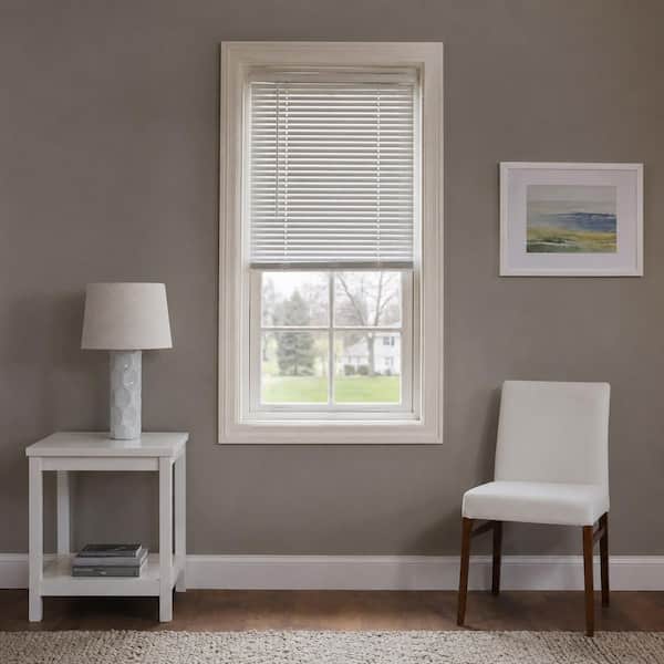 ACHIM GII Morningstar Pearl White Cordless Light Filtering Tilt