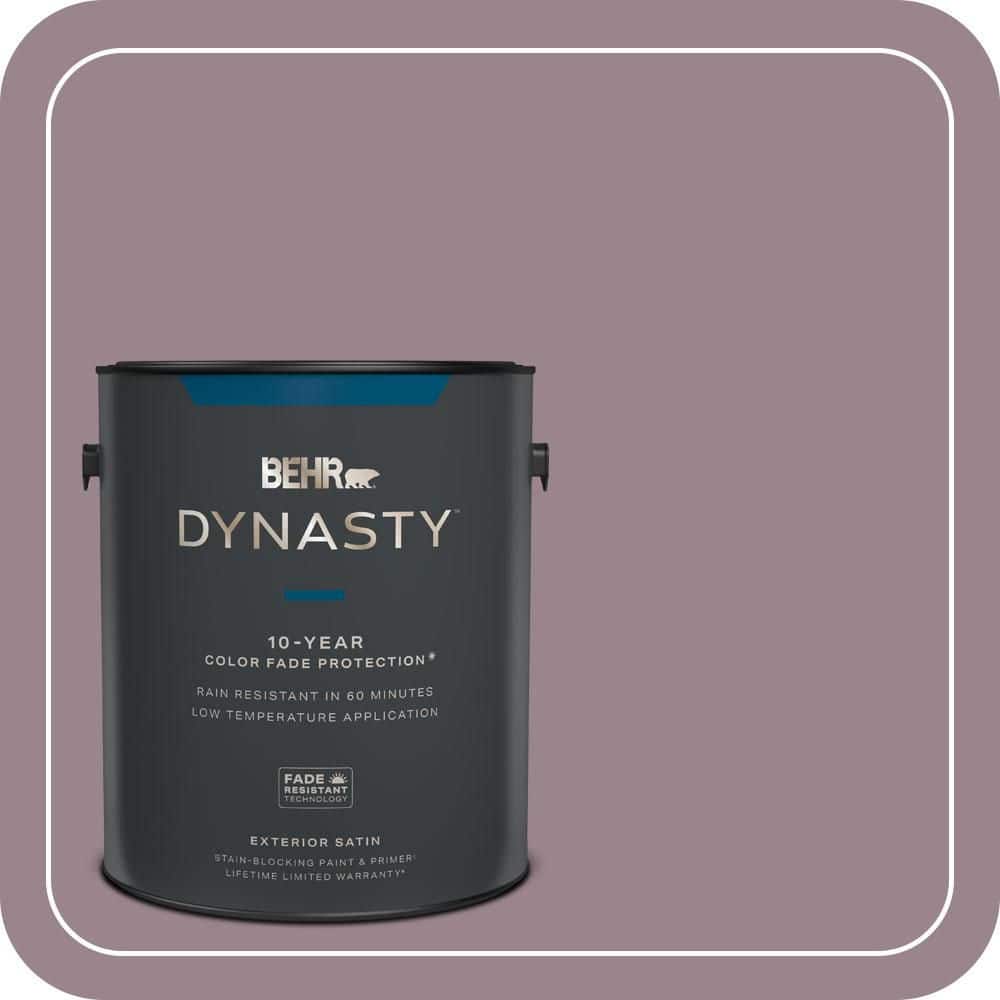 1 gal. Home Decorators Collection #HDC-CL-05 Orchard Plum Satin Enamel Exterior Stain-Blocking Paint & Primer price history on PriceWatchPro