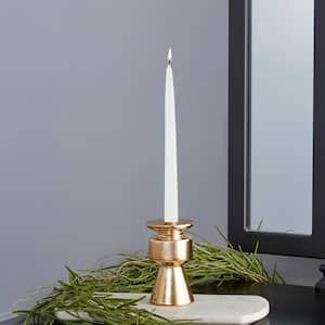 9 in. Dipped Taper White Dinner Candle (Box of 12)