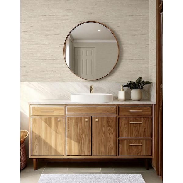 GALEY ALIX 30.75 sq. ft. Natural Canvas the Karling Faux