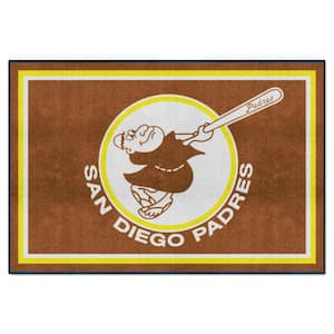 San Diego Padres 5ft. x 8 ft. Plush Area Rug