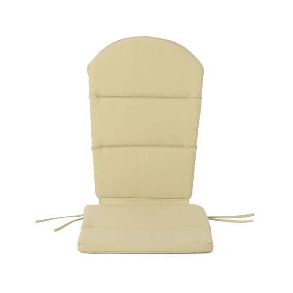 Malibu Khaki Outdoor Patio Adirondack Chair Cushion