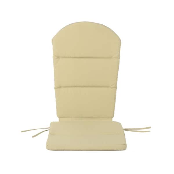 Malibu Khaki Outdoor Patio Adirondack Chair Cushion (4-Pack)