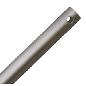 18 in. Brushed Pewter Extension Downrod