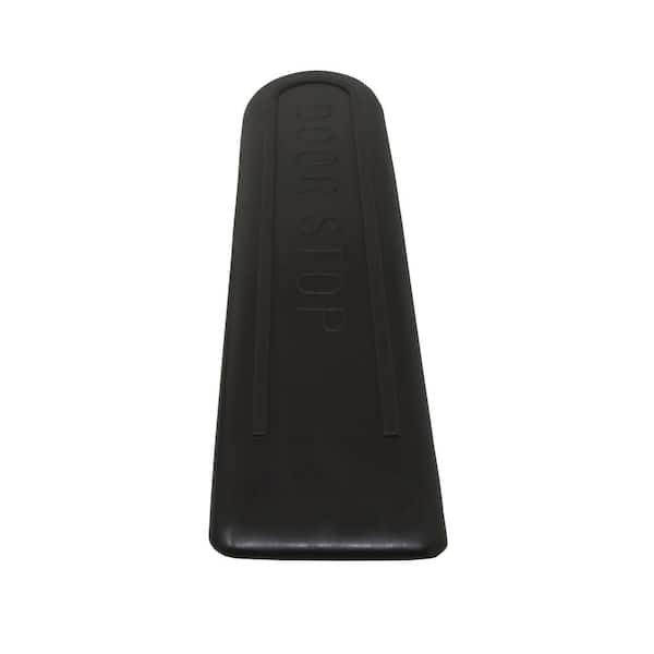 Grey Rubber Door Stop - 4 1/2L x 2 1/8W x 1 1/4H