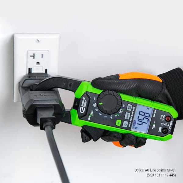 Commercial Electric 400 Amp AC True RMS Digital Clamp Meter with