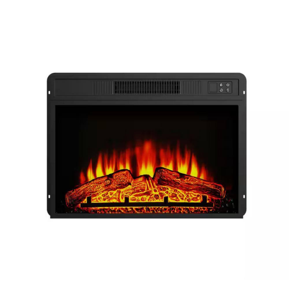 23 in. Electric Fireplace Insert with WiFi Function and 6 Flame Colors