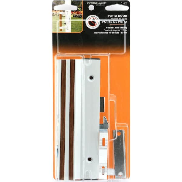 Prime-Line Diecast Mill Finish, Sliding Patio Door Surface Mount