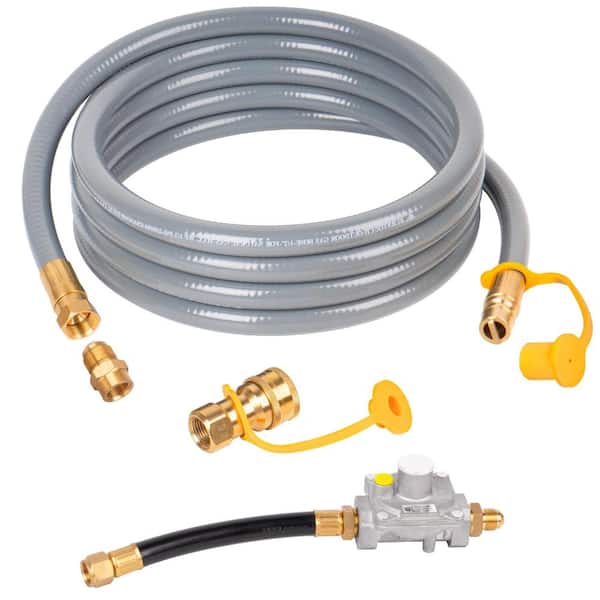 710-0003 Natural Gas Conversion Kit for KitchenAid Grill 12 ft. 1/2 in. NG Hose Propane To Natural Gas Conversion