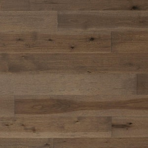 Cannon Hickory 1/2 in. T x 7.5 in. W Water Resistant Wire Brushed Engineered Hardwood Flooring (31.09 sqft/case)