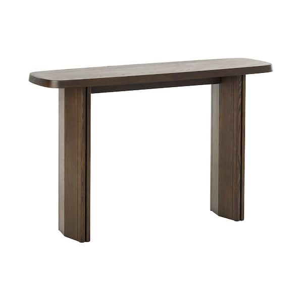Nyhus Kelsier Espresso 47.25 in. Wide Wood Rectangular Console Table