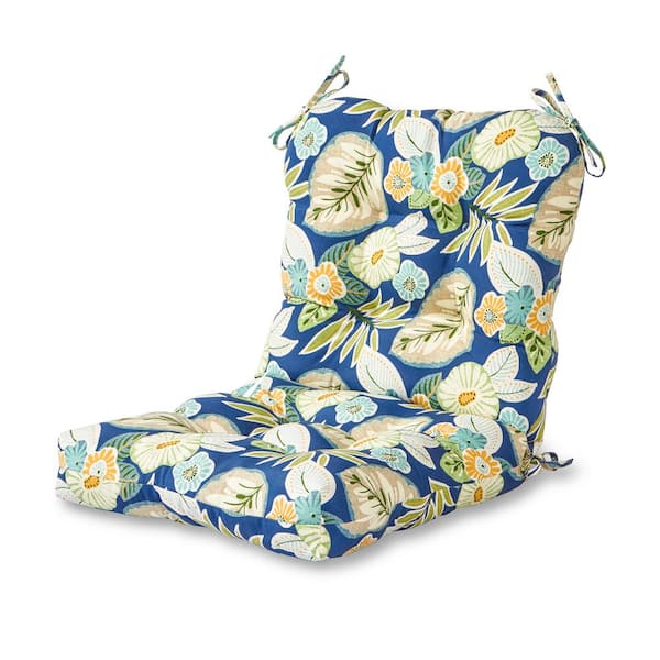 Greendale Home Fashions Marlow Floral Outdoor Dining Chair Cushion