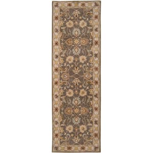 John Taupe 3 ft. x 12 ft. Runner Rug