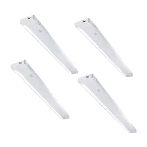 Direct Wire 36 in. LED White Under Cabinet Light (4-Pack)