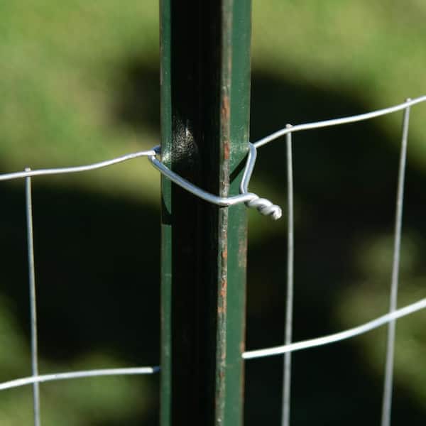 YARDGARD SpeedyTie Chain Link Fence Galvanized Steel Combo Pack T-Post Tie Wires (200 PCS), Drill Chuck