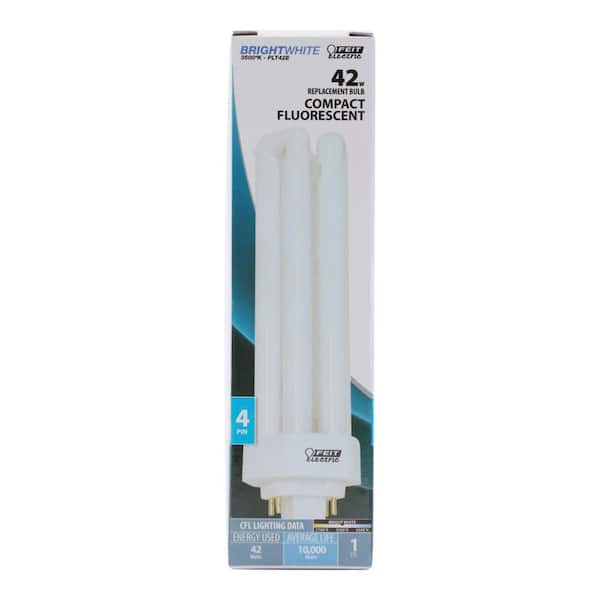 42-Watt GX24Q-4 4-Pin CFLni Light Bulb Bright White (3000K) 42-Watt GX24Q-4 4-Pin CFLni Light Bulb Bright White (3000K)