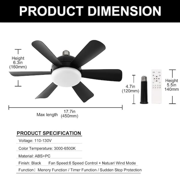Gloss Black LED Surface Mount Light (6-Pack) Gloss Black LED Surface Mount Light (6-Pack)