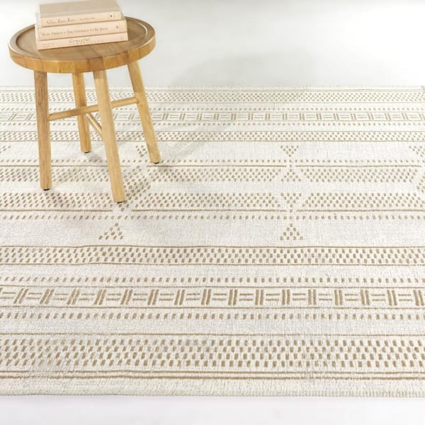 Kiki Cream 5 ft. x 7 ft. Moroccan Area Rug