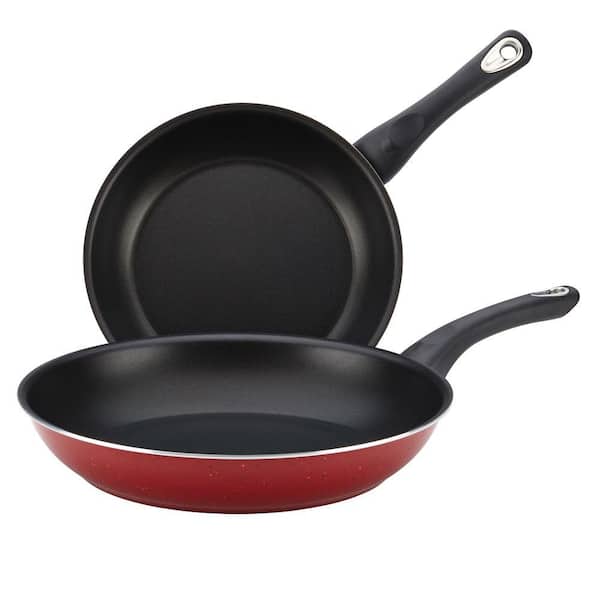 Farberware New Traditions Aluminum Stovetop Skillet Set With Nonstick Coating