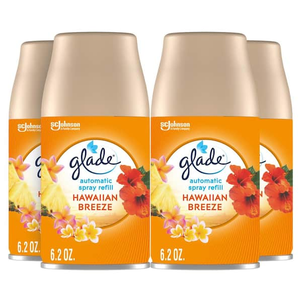 6.2 oz. Hawaiian Breeze Automatic Air Freshener Refill (4-Count) (2 Pack)